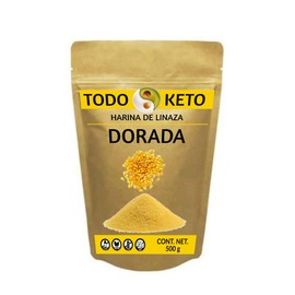 Harina de Linaza Dorada Keto Low Carb