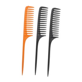 Healvian 3pcs Wide Tooth Hair Washing Comb for Hair Styling Salon Use Smooth Comb Teeth