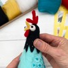 Bergin & Bath Needle Felting Kit - Chicken Egg Cosy