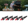 5pcs Piezo Spark Ignition One Outlet Plug Push Button Igniter