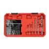 Cahuczlhoz 26Pcs Screws Bolt Extractor Set W/Drill Bit Kit Lug