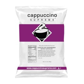 Cappuccino Supreme 2 lb bag Chocolate Raspberry Instant Cappuccino Mix