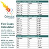 Celestial Fire Glass High Luster, 1/2" Reflective Tempered Fire Glass