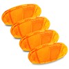 flintronic 4PCS Bicycle Wheel Reflectors, Bicycle Spoke Reflectors, High Reflective