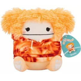 Squishmallows 2025 Original 8-Inch Hoodie Animal Squad Plush - Collectible Soft & Squishy Mini Stuffed Animal Toy - Add to Your Squad - Gift for Kids, Girls & Boys (Shasta Bigfoot)