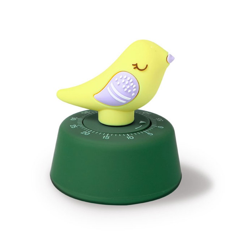 Cute Cartoon Bird Timer Kitchen Alarm Timer Time Management Tool