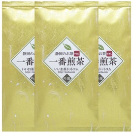 Ichiban Green Tea Tea from Shizuoka, 3.5 oz (100 g), Set of 3 Bags