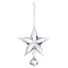 Once Upon A Star Clear Holiday Christmas Ornament ~ Double