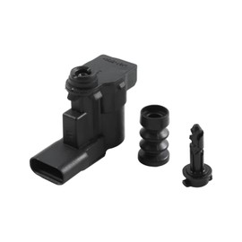 Etersec Fuel Tank Door Latch Actuator Kit w/Spring & Pin Compatible with 2016-2022 Jeep Renegade, 2017-2022 Compass, 2018-2022 Grand Commander, 2-Pin