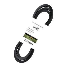 754-06134 Lawn Mower Deck Belt for MTD 754P06134 954-0197 Simplicity/Snapper 1719911SM Gravely 07224400 V Belt 1/2" x 117"