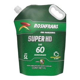 ROSHFRANS - Aceite Monogrado SUPER HD SAE 60 de 4L - PT06900008