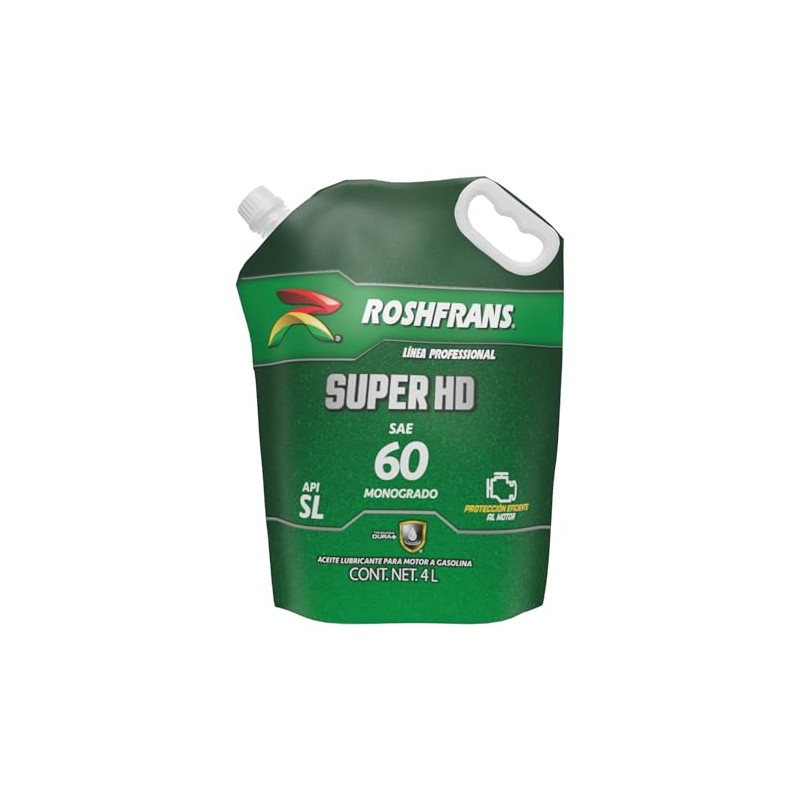 ROSHFRANS - Aceite Monogrado SUPER HD SAE 60 de 4L