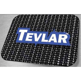 Black Mesh Tevlar Dump Truck & Trailer Tarp (7' 6" X 24')