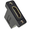 tunghey 2Pack HDMI Coupler Adapter Connector, Golden Plated HDMI Female