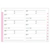 Daigo G6938 Address Book Pocket Address Pocket Small Beige