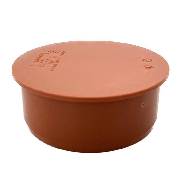 KG Socket Plug DN 200 PVC-U Duct Pipe System |