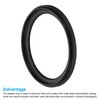 PATIKIL 55mm-46mm Metal Step Down Ring Camera Lens Filter Adapter