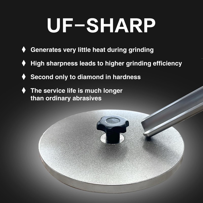UF-SHARP Double-Sided CBN Grinding Disk for WS3000, for Sharpening Woodworking