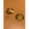 Labelogix 100 Gold Tint Hologram Warranty Void Security Labels Stickers