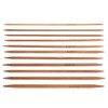 Jeanoko Set of 11 Carbonized Bamboo Double Pointed Knitting Needles
