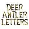 Rivers Edge Products Faux Deer Antler Letters Wall Decor, 8-Inch