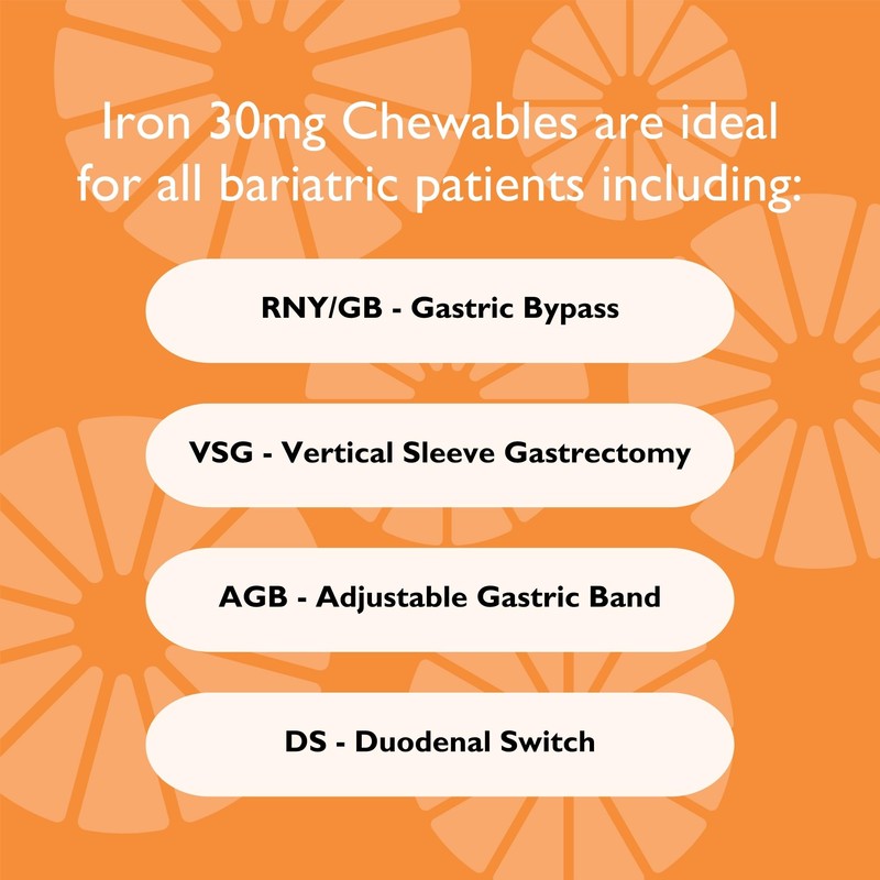 Celebrate Bariatric Supplements Celebrate Vitamins Iron Supplement with Vitamin C