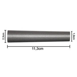rukauf Foam Roll Moulds 11.3 cm Non-Stick Coated Teflon Traditional Baking Mould Iridescent Curl Shape Tubes Piping Nozzles Cream Rolls (15)