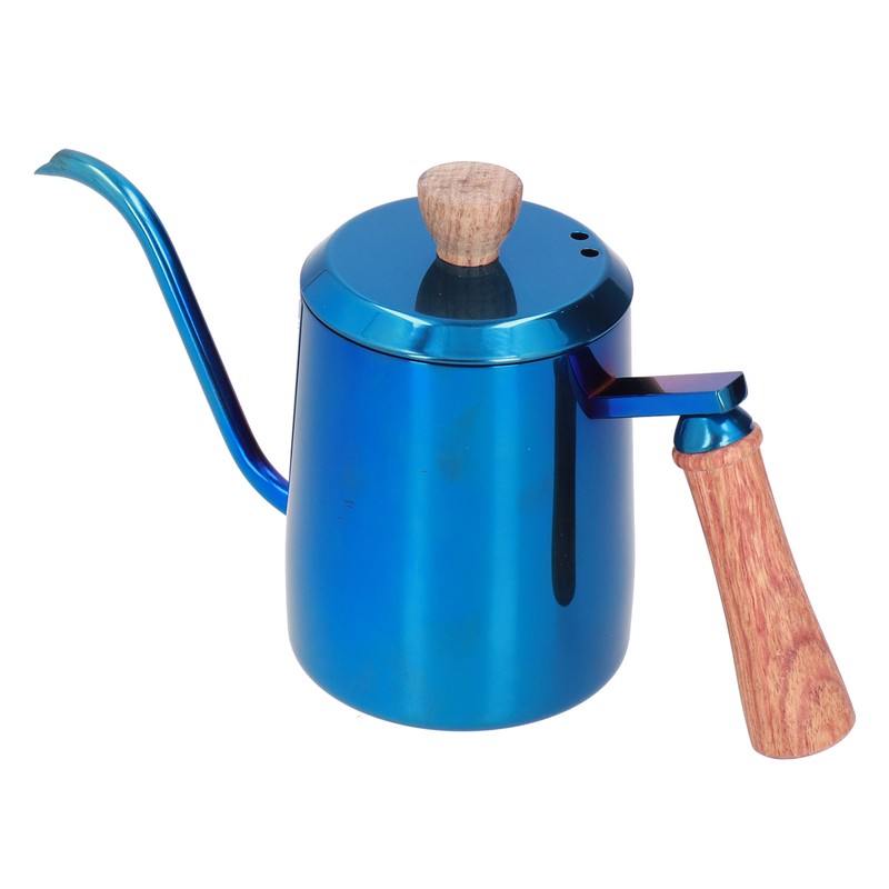 600ml Stainless Steel Manual Coffee Pot Long Narrow Spout Pour