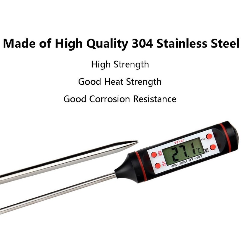 Digital Meat Thermometer, Long Probe Instant Read Digital Thermometer, Kitchen