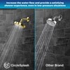 High Pressure Shower Head - Anti-Clogging Silicone Nozzles - 2.5