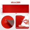 PBHEPJ 4ft x 20ft Extra Thick Red Carpet Runner for