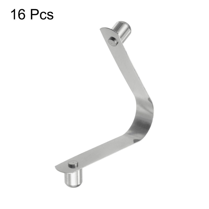 QUARKZMAN Pack of 16 Double Knob Kayak Paddle Spring Clip