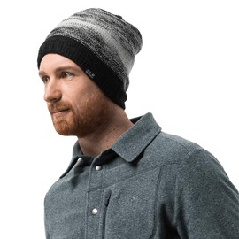 Jack Wolfskin Unisex Colorfloat Knit Unisex Kappe, Schwarz, M EU