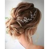 Cubahop Bride Wedding Hair Vines Bridal Crystal Headband Rhinestone Headpieces