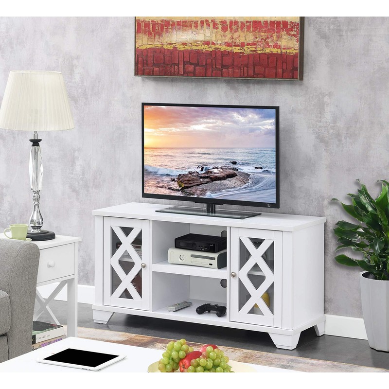 Convenience Concepts Gateway TV Stand, White