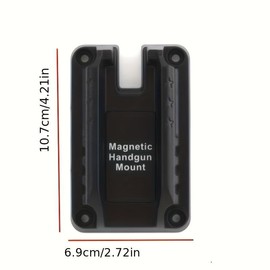 Quick Pull out Magnetic Bracket, Leather Shell Rack, Hidden Magnet, Suitable for Vehicles, Trucks, Home, Walls, Tables