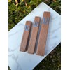 Wood Mezuzah Case with Scroll for Door Modern/Traditional Design, Easy