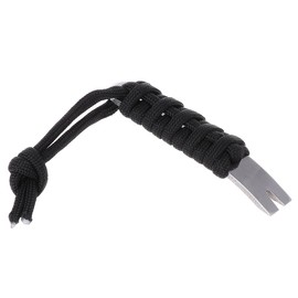 Oilmal Pry Bar, Stainless Steel Crank Scraper Crowbar Winding Pin Key Crowbar EDC Outdoor DIY Parachute Small Pocket Multifunction Tool