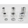 NTB AS103-16-20 Universal Aluminum Spacer Inner Diameter: 0.4 x Outer Diameter: 0.6 x 0.8 inches (16 x 20 mm)