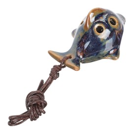 SAFIGLE 6 Hole Small Fish Ocarina Children Ocarina 6-hole Ocarina Instrument Delicate Ceramic Ocarina Adorable 6-hole Ocarina Delicate Ocarina Ceramic 6-holes Ocarina Beginner Ocarina