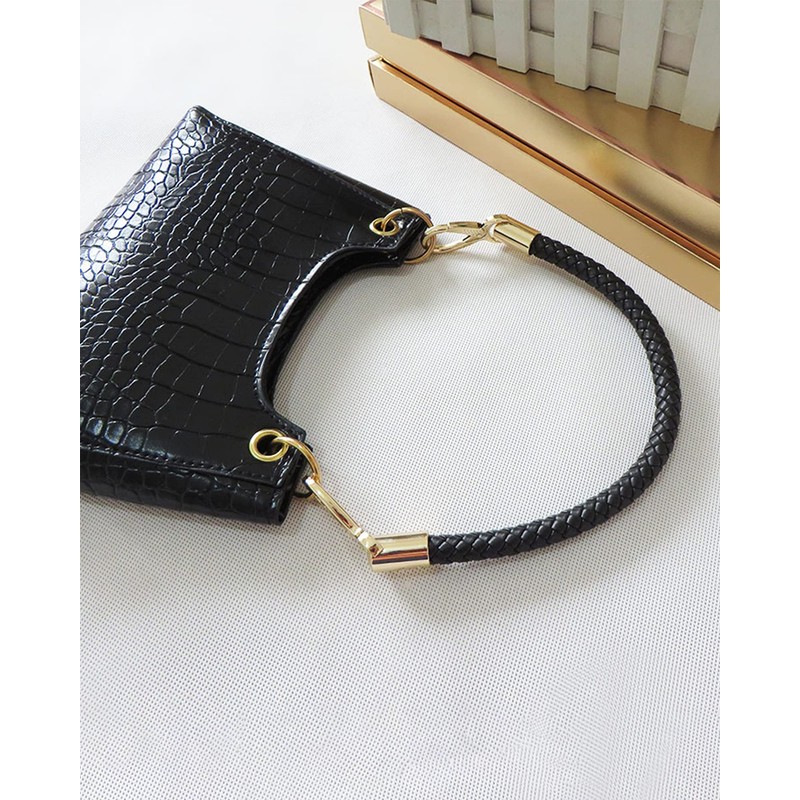 besbomig Pack of 2 Bag Handle Replacement Straps PU Bag