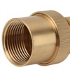 Fan Shaped Fountain Nozzle Copper Adjustable Uniform Water Spray Fan