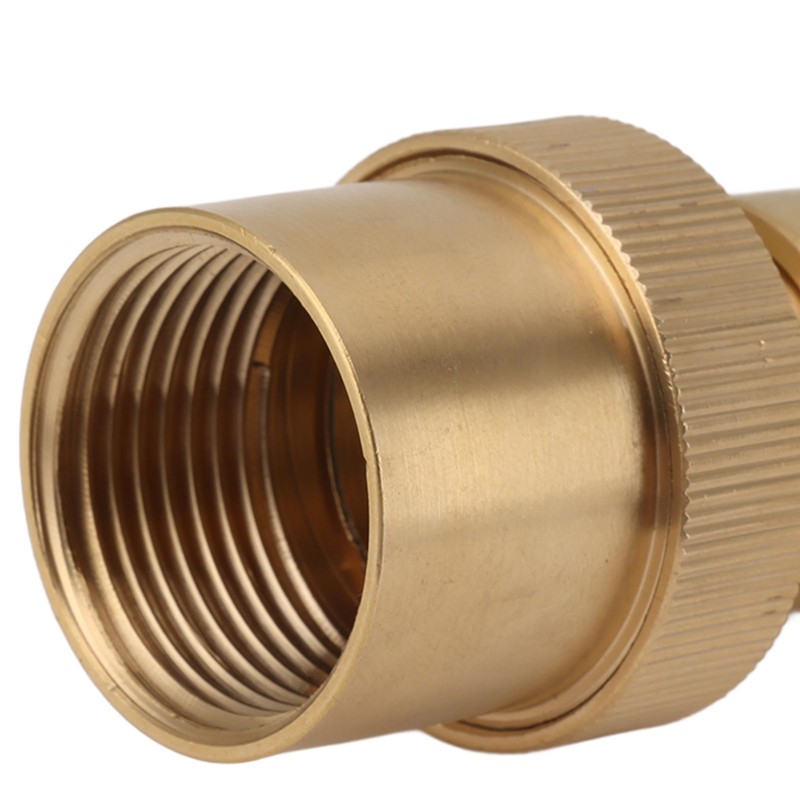 Fan Shaped Fountain Nozzle Copper Adjustable Uniform Water Spray Fan