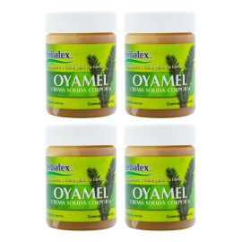 Pack 4 Pomadas De Oyamel Frasco De 40g Hierbas