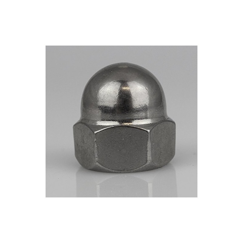 Acorn Nuts M16 High Shape DIN 1587 Stainless Steel A2