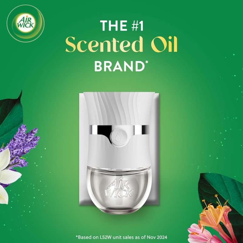 Air Wick Plug in Scented Oil Refill, 10ct, Lavender &