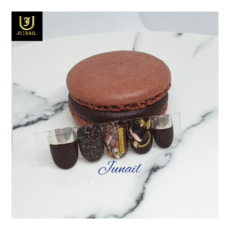 Choco Choco Handmade Nail Tips - Short Round Square /