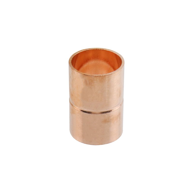 Semetall 3/4 Inch (19mm) Straight Coupling,Copper Pipe Fittings for HVAC