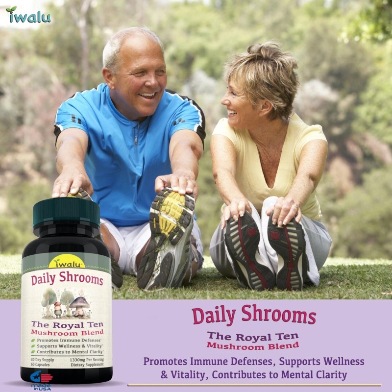 Suplemento Salud Intestinal Mujeres Complejo Hongos Melena León Control Cortisol