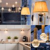 LUXRITE G8 LED Bulb 20W Equivalent, 120V, 2700K Warm White,